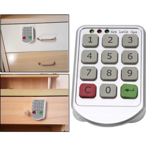 Lock Electronic Door Lock Password Keypad Candad Number Code Locks For Cabinet Door Intelligent Fechadura Eletronica