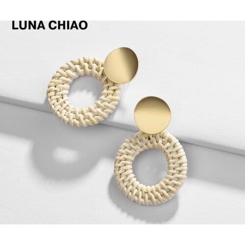 LUNA CHIAO Women's Gold Earrings