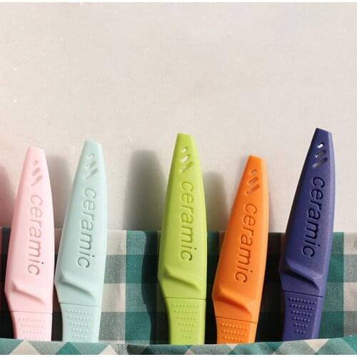 Harold Fruit ceramics knife home use portable along with miniature knife cutting tool