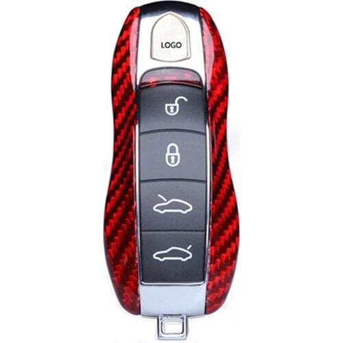 Suitable for Porsche 718 911 918 Panamera Macan Cayenne Boxster Cayman Smart Car Remote Key Mens and Womens Replacement Case