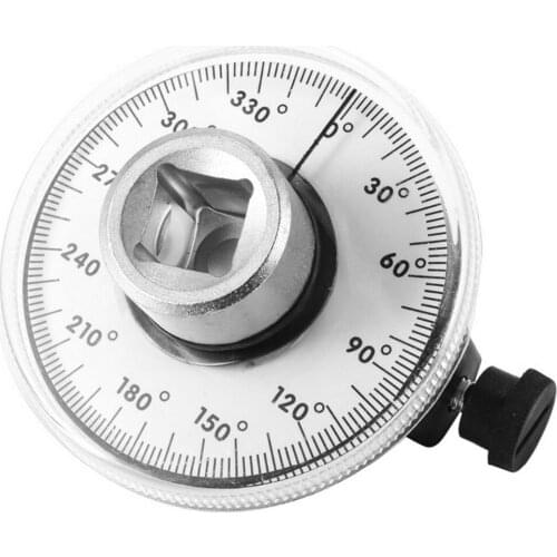 Adjustable 1/2 Inch Drive Torque Angle Gauge Car Auto Repair Hand Tool Set