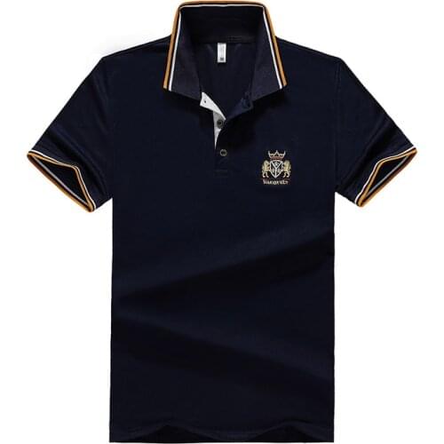 Summer Brands Polo Shirt Men Short Sleeve shirt High Quality embroidery lapel Breathable Mens polo shirt Plus Size M-7XL 8XL