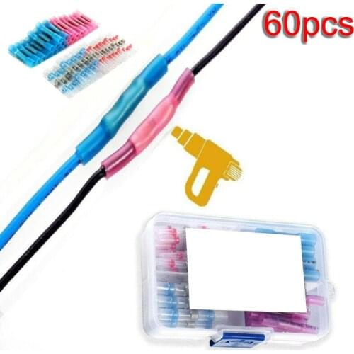 Butt Heat Shrink Connectors Seal Wire Terminals Waterproof Marine Welding