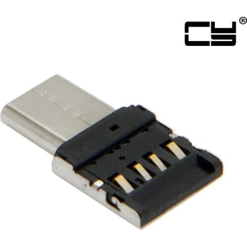 Ultra Mini Type-C USB-C to USB 2.0 OTG Data Converter Adapter for Phone Tablet USB Cable Flash Disk Keyboard Mouse Card Reader