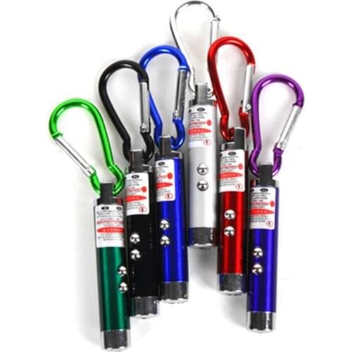 High Quality 3 In 1 Red Laser Pen 1mV 49 Feet Laser Mini LED Flashlight Beam Light Pointer for Multi Work Teaching Training Tool