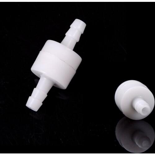 1pc Plastic One Way Inline Check Valve 6mm Fuel Diesel Gas Liquid Water Fluids Valve