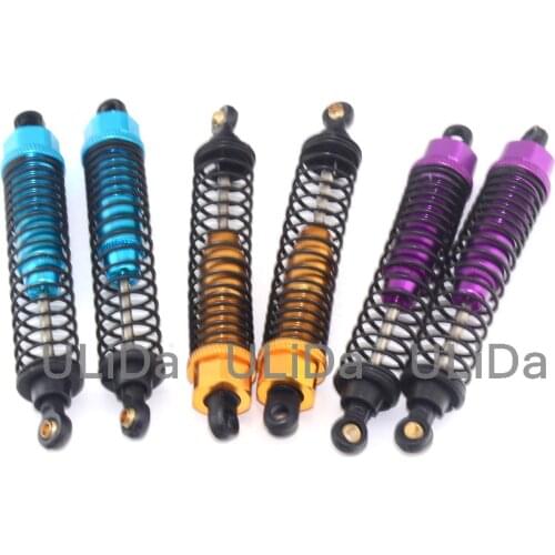 2x HSP 108004 188004 Aluminum Alloy Metal Shock Absorber 105mm 08001 08058 1/10 Upgrade For Monster Bigfoot Truck 94111 94188