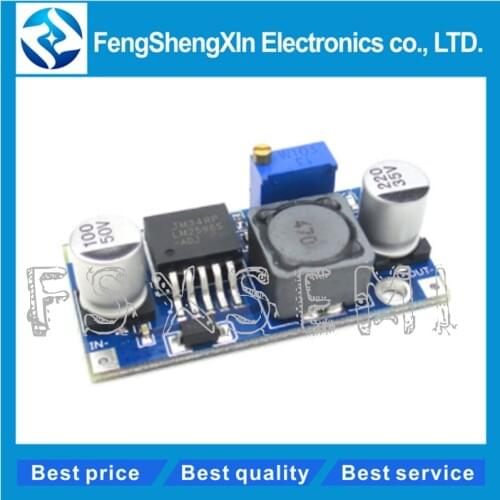 5pcs/lot New LM2596 DC-DC Step Down Converter Module DC 4.0~40 to 1.3-37V Adjustable Voltage Regulator Hot sale LM2596S