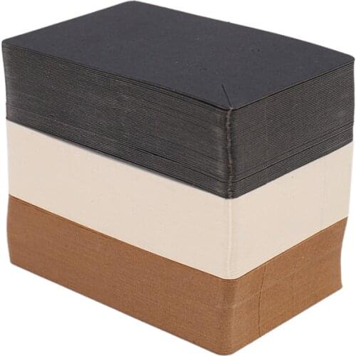 50pcs/lot Earring Package Hang Tag Card Earrings And Necklace Display Cards Cardboard For Ear Studs Earring Necklaces