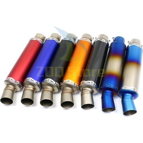 51MM Universal Motorcycle Motorcross Modified Exhaust Pipe Muffler DB Killer For NMAX155 PCX125 S1000RR KTM DUKE 390 125 Pitbike