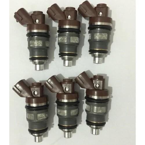 6# High performance 840cc E85 fuel injector For Toyota MR2 Celica Supra Turbo 3SGTE 1JZGTE 2JZGTE fuel nozzle 1001-87092