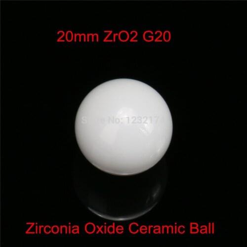 20mm ZrO2 Zirconia Oxide Ceramic Ball G20 8pcs for valve ball,bearing, homogenizer,sprayer,pump 20mm ceramic ball ZrO2