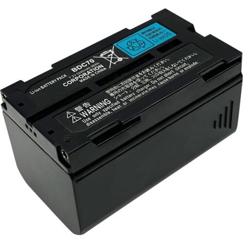 2020 Brand New SOKKIA BDC70 Li-ion battery FOR Topcon Total Station ES CX Sokkia FX Set x Series surveying tools 7.2V 5240mAh