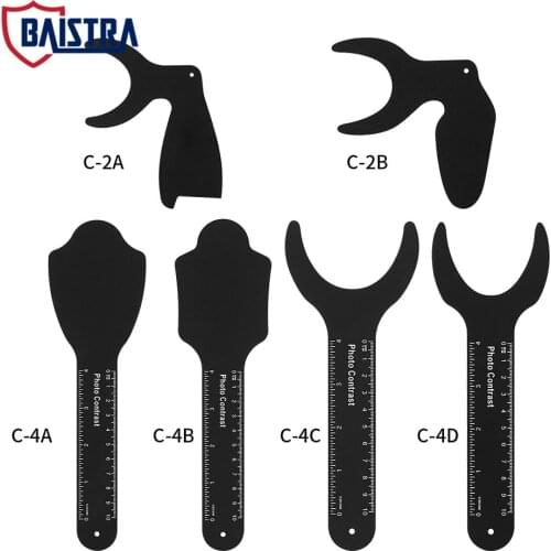 Dental Photo Contrast Set Kit Black Background Board Photography Contraster 134 ℃ Sterilized Aluminum