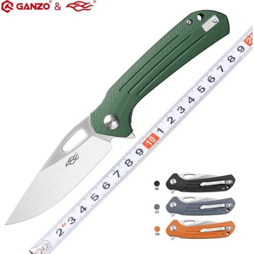 New model 2021 Newest FH921 Ganzo Firebird FBKNIFE D2 blade 60HRC G10 Handle Folding knife Survival Tool Pocket Knife EDC tool