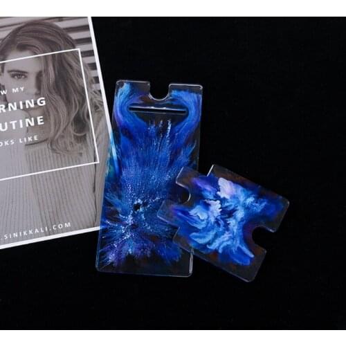 Handmade Mobile Phone Stand Silicone Resin Mold Phone Holder Epoxy Resin Moulds Craft Cell Phone Bracket Silicone Mold