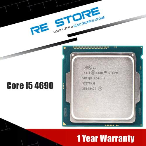 Used Intel Core i5 4690 CPU Processor 3.50Ghz Socket 1150 Quad Core Desktop SR1QH