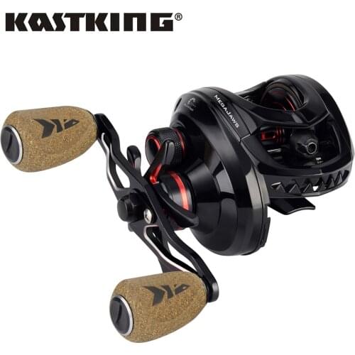 KastKing MegaJaws High Speed Baitcasting Reel Max Drag 8KG Bait Casting Fishing Reel With 4 Gear Ratios For River Lake Fishing