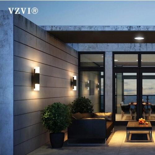 Modern LED 5W Wall Lights Outdoor Porch Lighting Wall Sconces Waterproof Wall Lighting Garden Light Courtyard Street Lamping