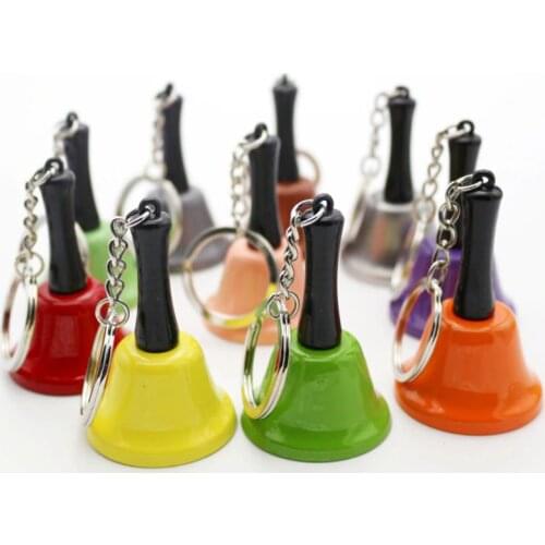 Party Supplies Decoration 39mm Christmas Hand Bell Santa Claus Jingle Bells