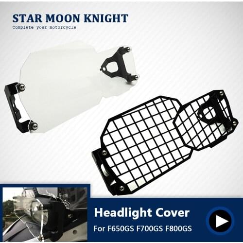 Headlight Guard Protector Cover For BMW F650GS F700GS F800GS ADV Adventure 2008-2018 Motorcycle Accessories