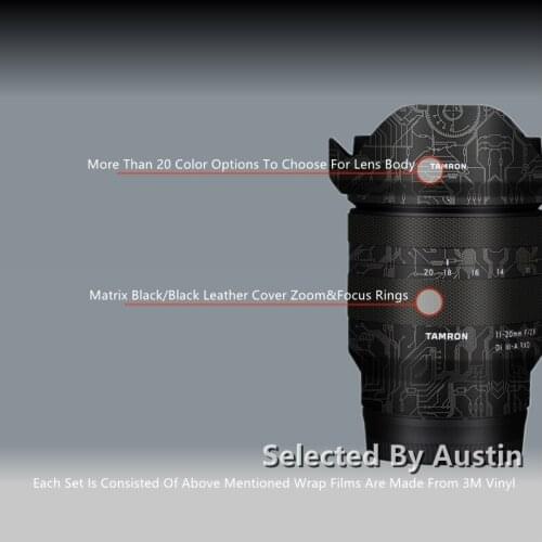 For Lens Skin TAMRON 11-20 11-20mm Lens Guard Decal Wrap Film Protector Anti-scratch Coat