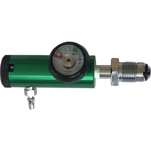 0-4lpm Pediatric Bullnose Oxygen Tank Regulator for UK, AU, NZ, ZA, IN