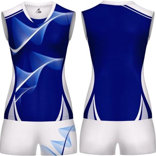 2019 Fashion Volleyball Uniform Camiseta Voleibol Breathable Quick Dry Volleyball Clothing Shirts Tops Volleyball Jersey