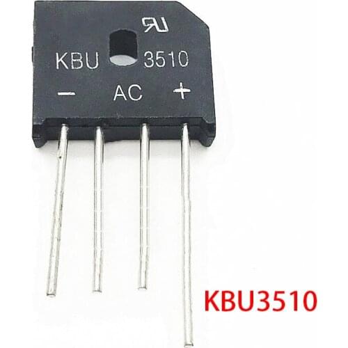 5PCS KBU3510 KBU-3510 35A 1000V Diode Bridge Rectifier ZIP