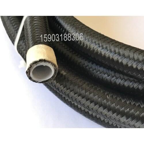 BRAIDED-AN-6-AN6-6AN-06AN-PTFE-E85-Fuel-Ethanol-Oil-Line-Hose-FIT-FOR-E85-Fuel-1M