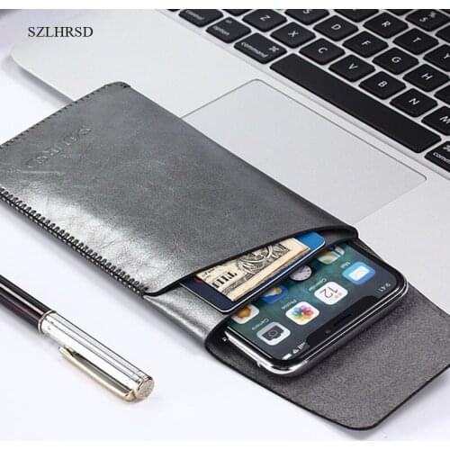 SZLHRSD for ASUS ZenFone 4 Max Pro ZC554KL Hot selling ultra-thin super slim sleeve pouch cover, case Phone Bags
