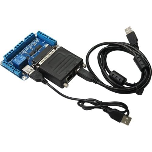 CNC MACH3 MPG USB to Parallel LPT Port Converter Adapter 6 Axis Controller
