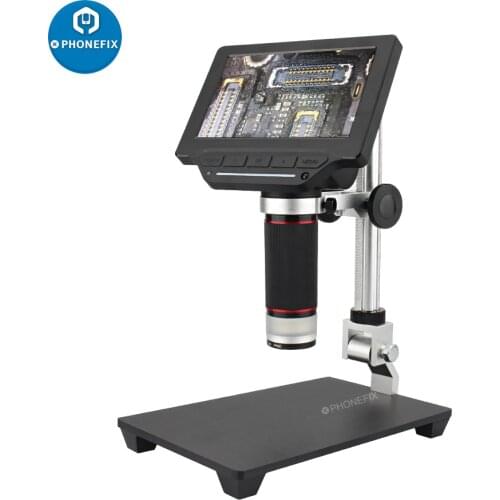 5.0 inch LCD Digital Electronic Microscope 1000X Portable USB Microscopio PCB Motherboard Repair Endoscope Magnifier Camera