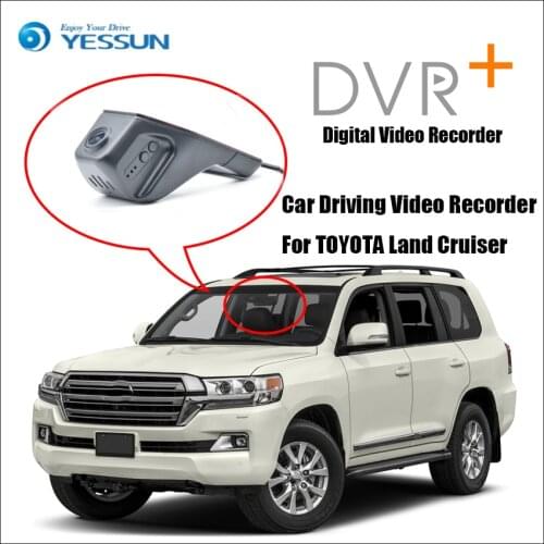 YESSUN For TOYOTA Land Cruiser Car DVR Digital Driving Video Recorder - Front Dash Camera Front CAM HD 1080P