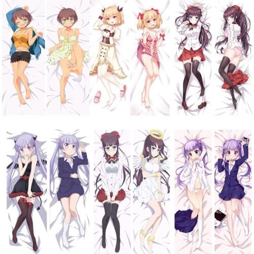 Coscase NEW GAME! Suzukaze Aoba Japanese Anime Takimoto Hifumi Hajime Shinoda Dakimakura Pillow Cover Hugging Body Pillowcase