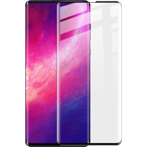 For Motorola Moto Edge Plus Tempered Glass Screen Protector Film 3D Full Cover Round Edge Moto Edge+ Protective Glass Guard