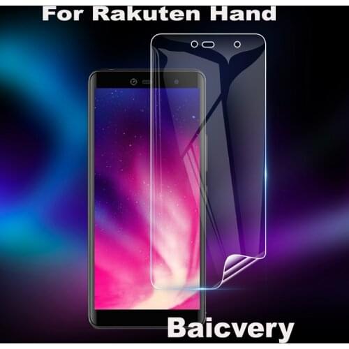 For Rakuten Hand 5.1" Clear TPU Hydrogel Full Cover Soft Screen Protector Film for Rakuten Hand (Not Glass)