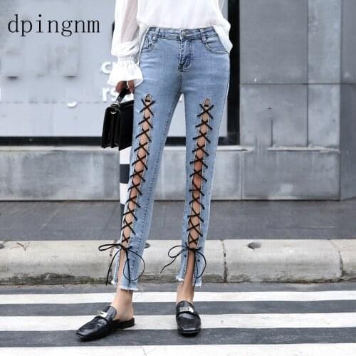 Женские летние джинсы Dpingnm China At AliExpress