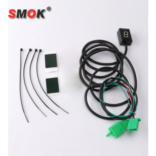 SMOK Motorcycle 1-6 Level Ecu Plug Mount Speed Gear Display Indicator For Honda CBR600 F4I CBR 600 F4I 2001-2006 2002 2003 2004