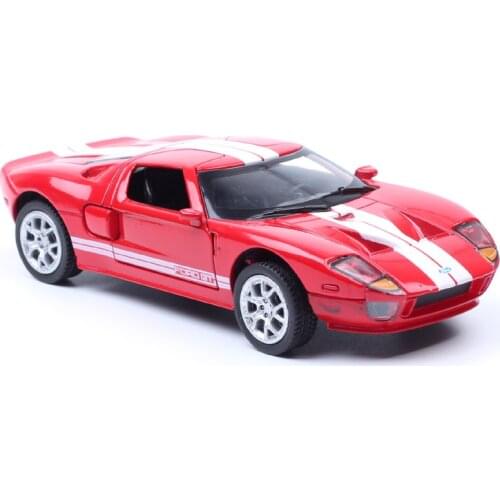 1:36 automaxx small Ford GT 1 mustang Sport die cast race car scale diecast vehicles miniature metal pull back models toys boys