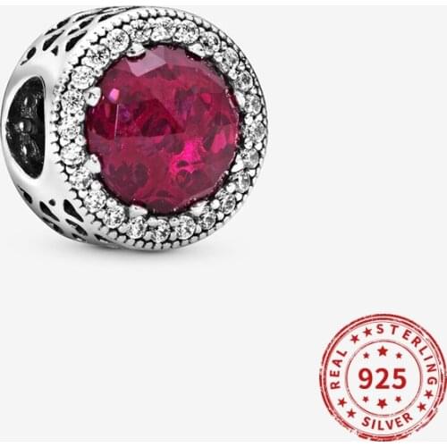 Real 925 Sterling Silver bead Mother & Daughter Heart Split Dangle Charm for Women Fit Pandora Bracelets Bangles DIy Jewelry