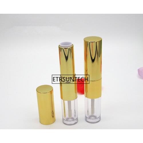 100pcs Empty Lip balm tube,lipstick tubes,Double sides,Black Lip stick Cosmetic packing container For DIY makeup F3564