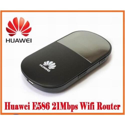 Unlocked Huawei E586 3G wireless Router HSDPA Mobile WIFI router free shipping
