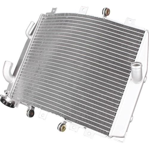 Silver Motorcycle Cooler Radiator For KAWASAKI ZX10R ZX-10R 2004 2005 Aluminum Engine Cooling Accessories Assembly