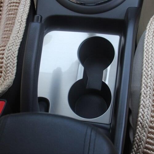 Car styling For Kia Sportage R 2012 2013 2014 2015 water cup decorative cover High Quality Stainless Steel
