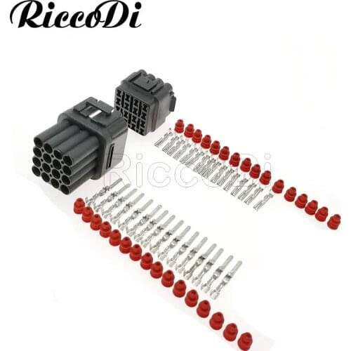 1/5/10/20 Kits 16 Pin/Way Waterproof Electric Wire Auto Cable Sumitomo Male Female Connector Plug 6188-0353 6085-0510