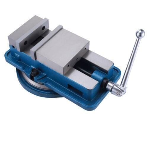 3-Inch High-Precision Angle-Fixed Heavy-Duty Machine Vise for Milling Machine with Bottom Flat-Nose Pliers