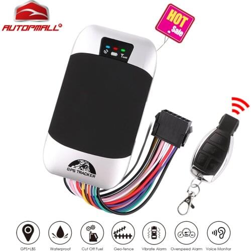 Car GPS Tracker Remote Control Cut Off Engine Vehicle Tracker GSM GPS Locator Waterproof IP66 Coban TK303G Geofence Free Web APP