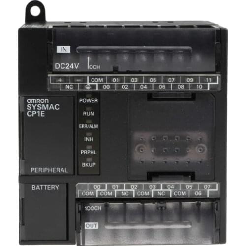 CP1E-N20DR-D CP1E PLC CPU, USB Networking Computer Interface, 32 kB Program Capacity, 12 Inputs, 8 (Relay) Outputs