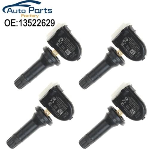 4PCS Tire Pressure Sensor TPMS For Opel Antara Bolt Karl For Cadillac Xt5 Ct6 Srx For Chevrolet Aveo Malibu 433Mhz 13522629